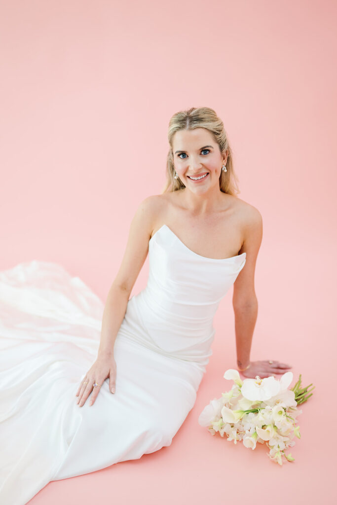 studio bridal portraits